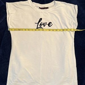 NWOT LOVE tshirt.